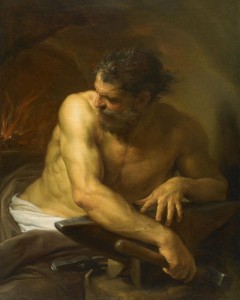 819px-Pompeo_Batoni,-_Vulcan_in_his_Forge,1750